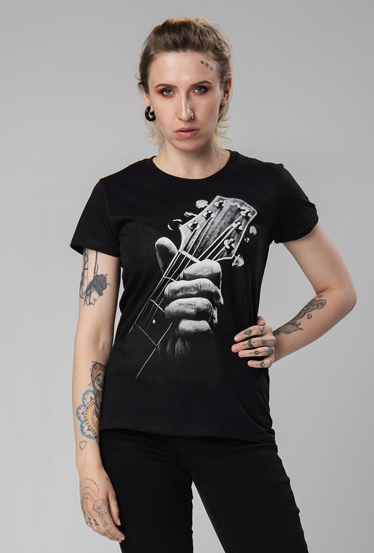t-shirt damskie T-shirt damski UNDERWORLD Guitar Head
