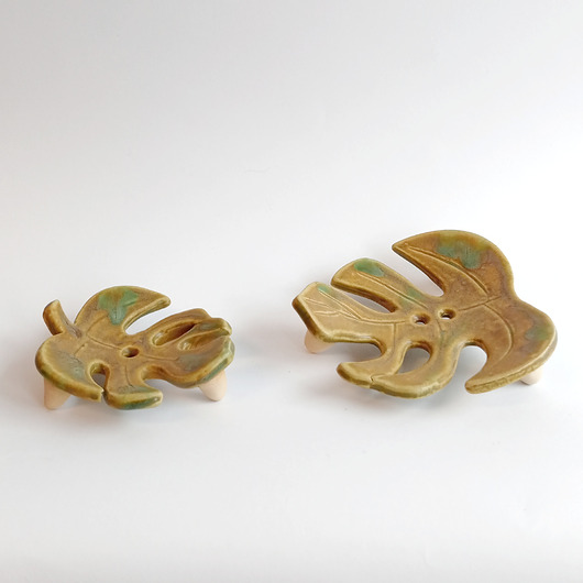 mydelniczki Mydelniczka monstera brudno-zielona