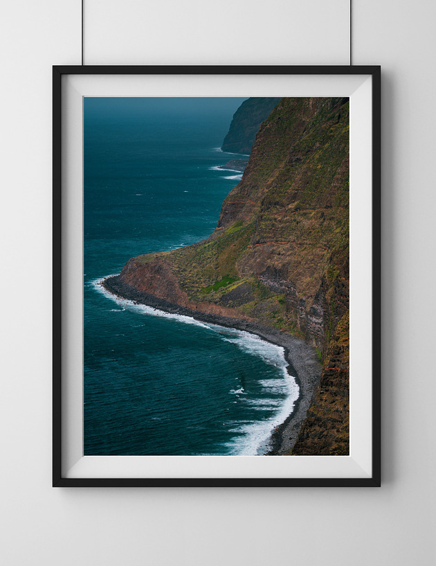 plakaty Maderskie klify, plakat, fotografia, plik cyfrowy