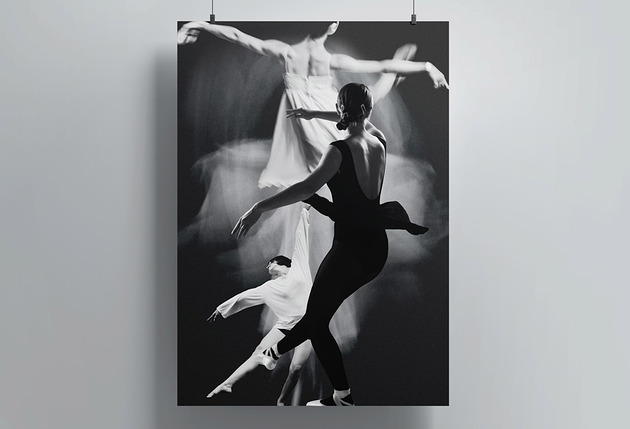 grafiki i ilustracje Plakat - Taniec -30x40 cm  - The Movements of the Soul