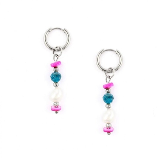 kolczyki - inne Kolczyki Saint-Tropez Srebrna stal szlachetna