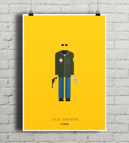 Plakat Taxi Driver  minimalmill