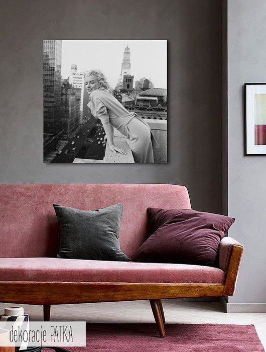 Plakat MARILYN Monroe - dekoracje wnętrz  Dekoracje PATKA Patrycja Kita