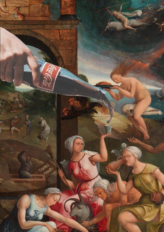 plakaty Always coca cola Kolaż - plakat -