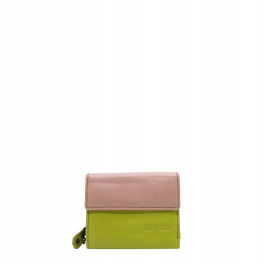portfele damskie Portfel damski skórzany miejsce na bilon zdjęcie przegródki OLIVKA