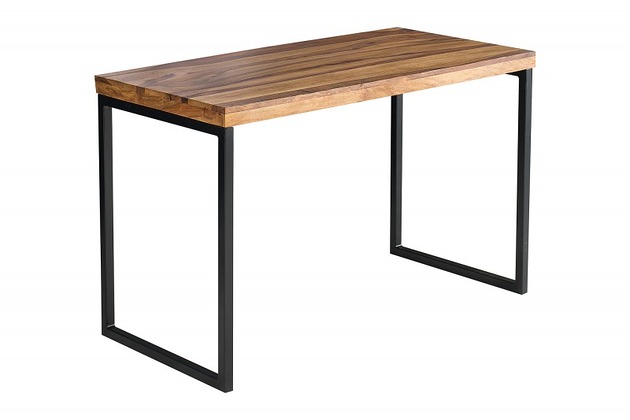 regały i półki Biurko konsola Elements drewno sheesham 118cm