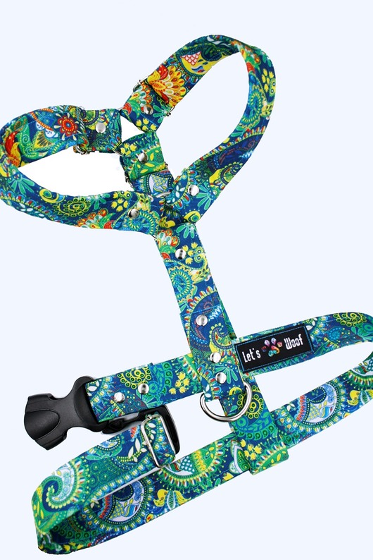 Szelki typu guard Indii Green Forest Lets Woof