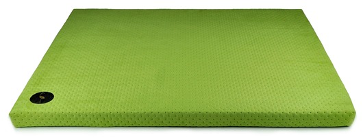 Legowisko DEMI 100cm/80cm zielone pikowane LAUREN design