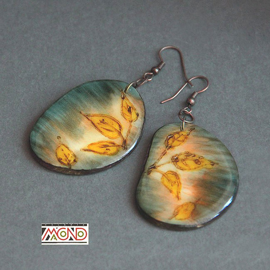 Grawerowane liście z tagua (K33) Galeria Macondo