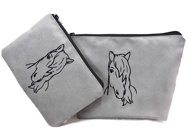 kosmetyczki Kosmetyczka z koniem 2szt