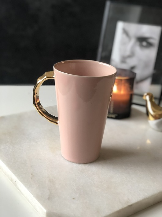 kubek Róż-puder edycja limitowana coco ceramics