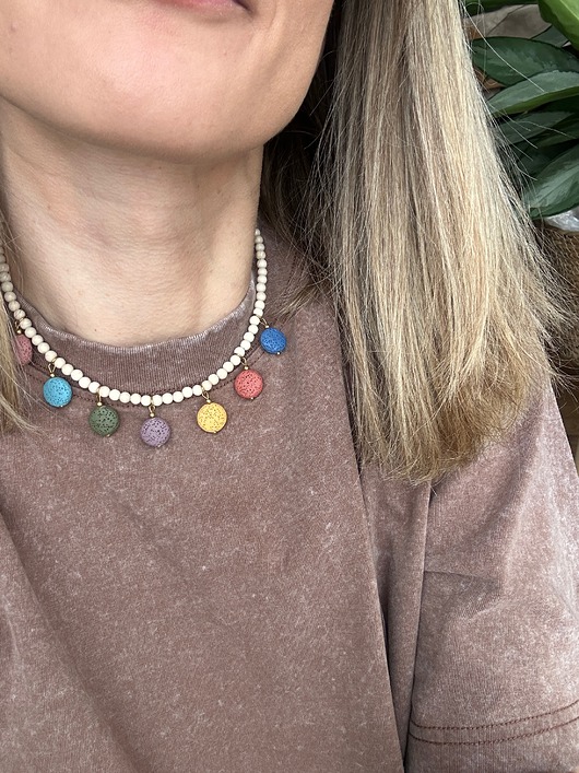 korale Naszyjnik Colour