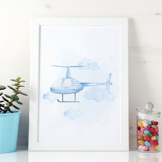 PLAKAT HELIKOPTER P145 Yoko Design