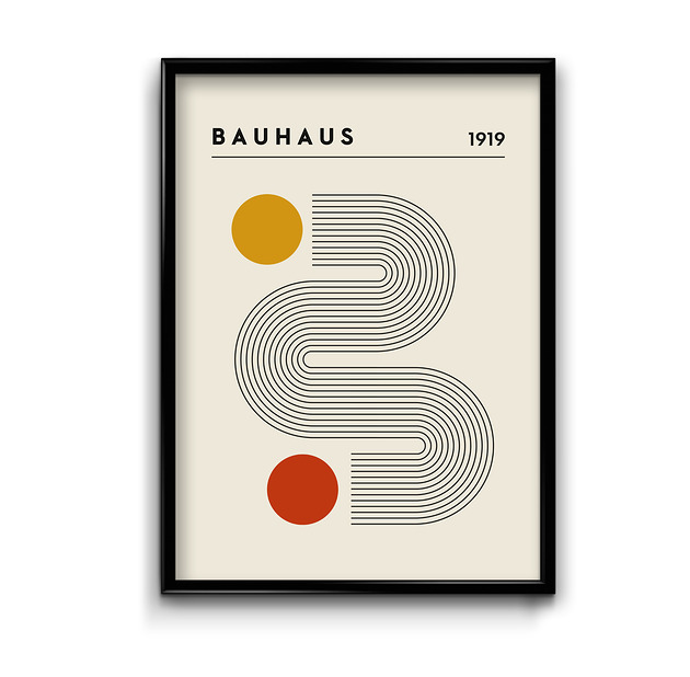plakaty Plakat Bauhaus No.6