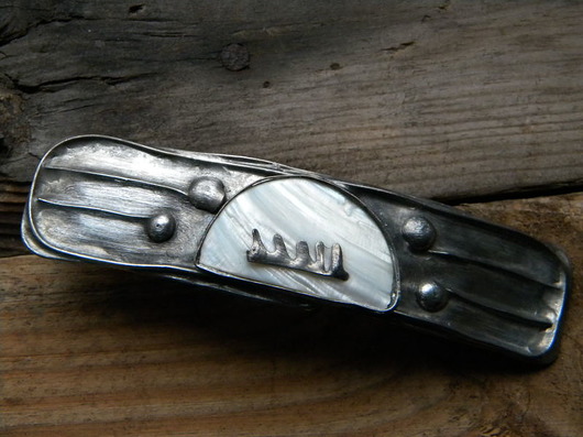masa perłowa - klamra Beata Trotter