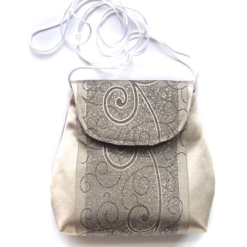 torebka mini  - ornamentalne sreberko - elfagado