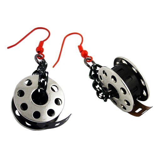 Beauty industrial red film puck Modny Design