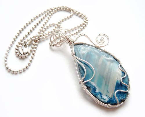 Blue agate Amade Studio