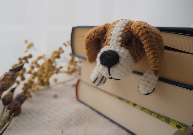 zakładki do książek Zakładka Pies Beagle