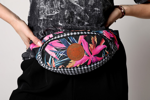 saszetka nerka VEGAN SNOUT - nerka - Pink F