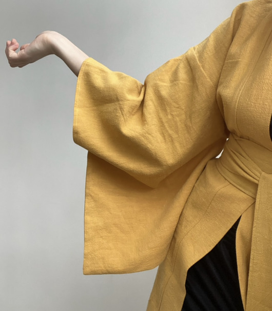 bluzki kimonowe damskie Kimono YUKATA krótkie 65 cm