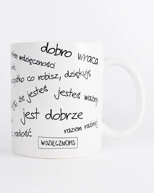 kubki Kubek z podziękowaniami przeróżnymi