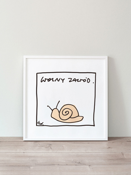 plakaty Plakat Wolny zawód