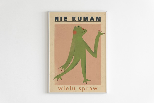 plakaty Plakat Nie kumam wielu spraw