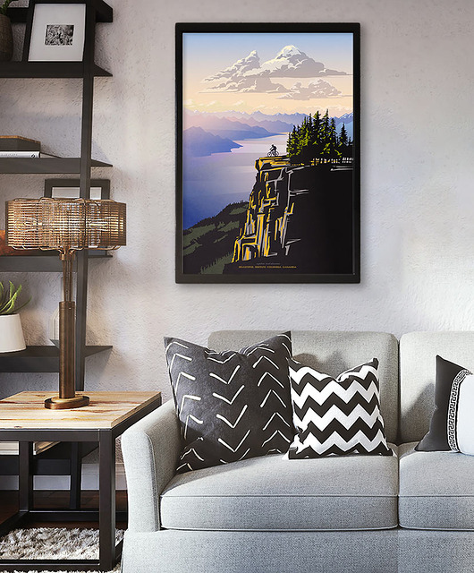 plakaty Rowerem w góry - plakat 50x70 cm