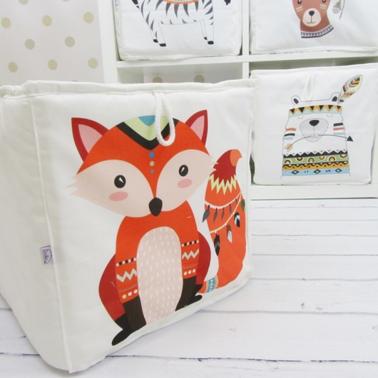 pojemniki na zabawki Pojemnik Ikea Lisek