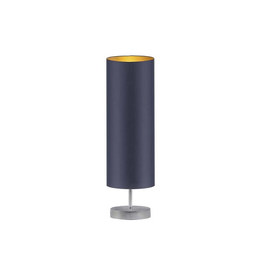 lampy stołowe Lampa nocna z designerskim kloszem w kształcie tuby  SYDNEY GOLD