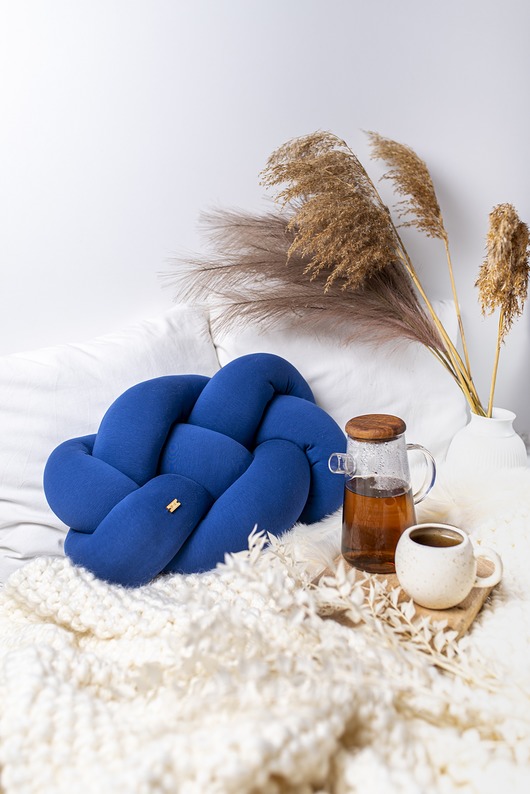 poduszki supły Fat Supeł Pillow classic blue WYPRZEDAŻ