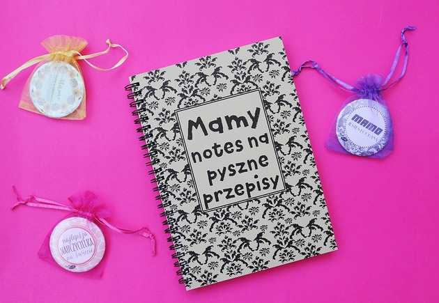notatniki i albumy Mamy notes na pyszne przepisy, notatnik