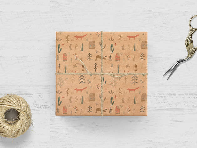 akcesoria różne papier do pakowania - scandi tell kolor 053 kraft