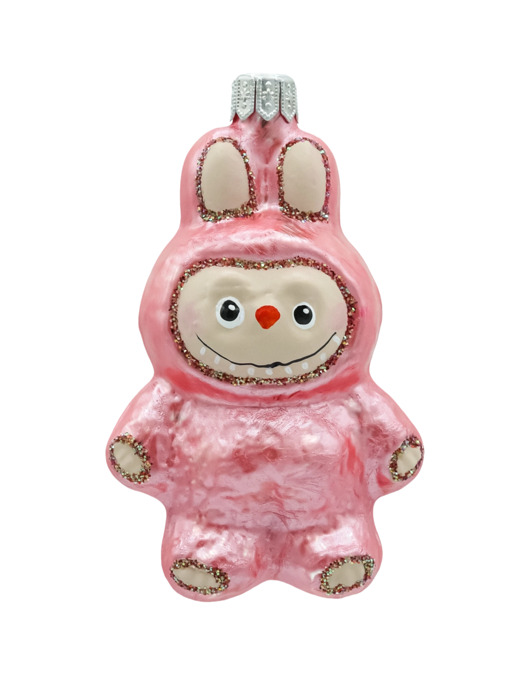 ozdoby choinkowe Bombka choinkowa: Labubu matowe: różowe