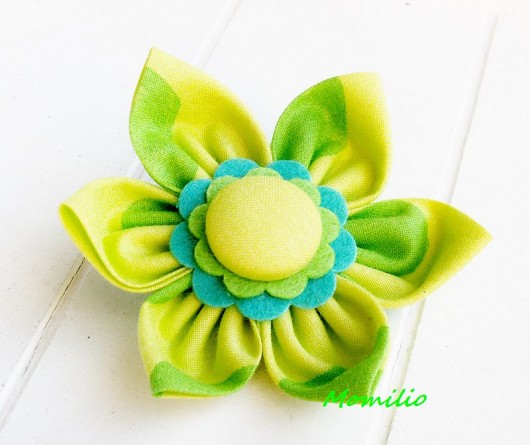 flower brooch Momilio