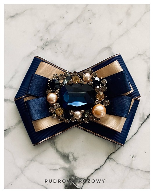 broszki Brosza  z ozdobą w stylu glamour Kryształ z perłami NEW