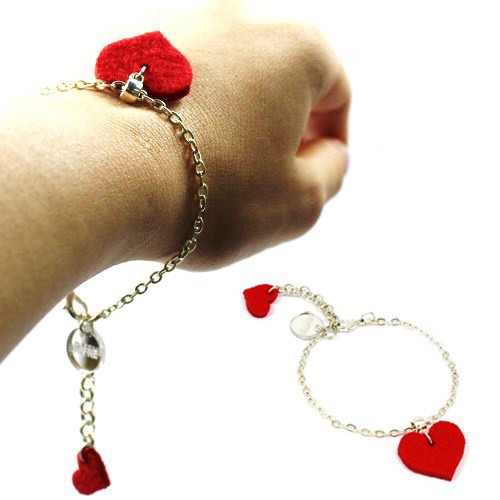 Bransoletka Heart with Silver by Daffne LOVINA PRINTS