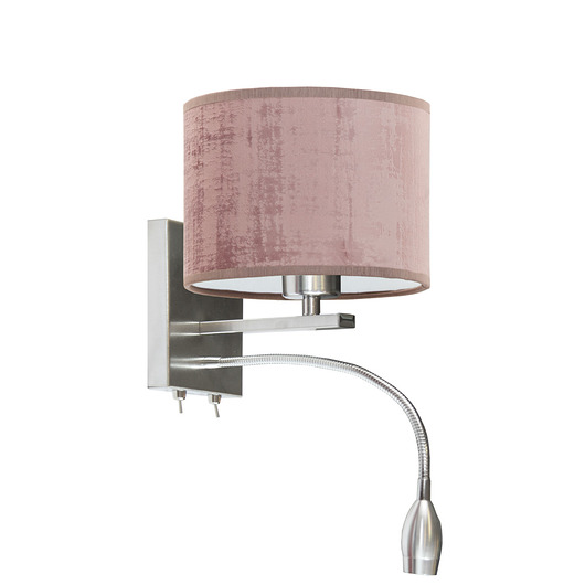 kinkiety 2-punktowy kinkiet z panelem LED SENEGAL VELUR