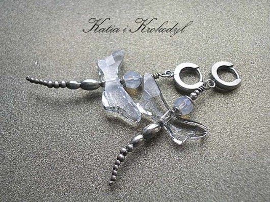 kryształ Swarovski - ważki crystal Katia i krokodyl