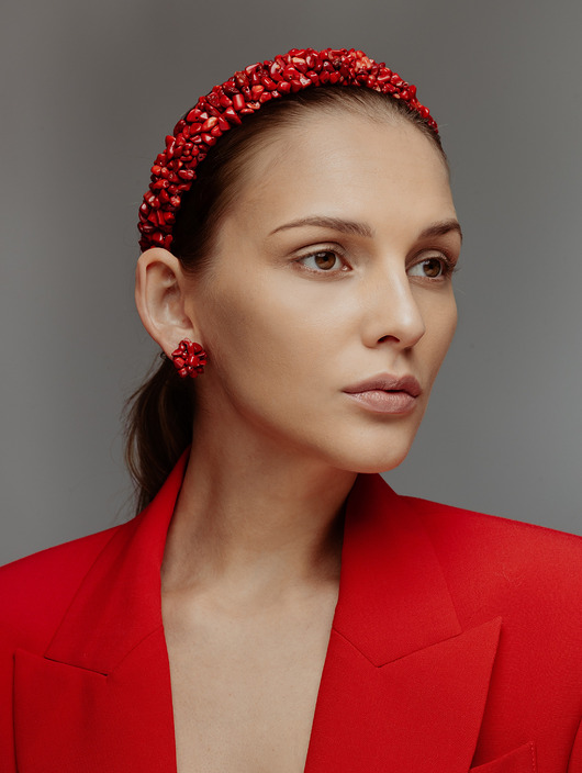 kolczyki pozłacane Kolczyki/klipsy Coral Lady