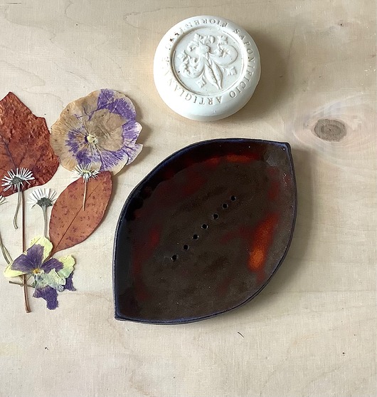 mydelniczki Mydelniczka ceramiczna "Ogień"