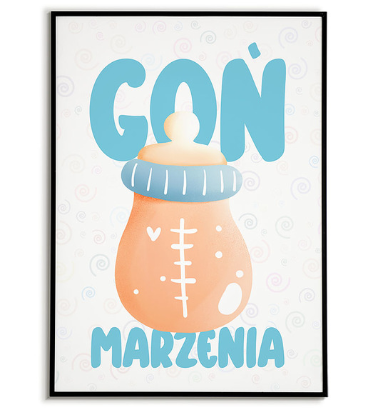 plakaty Plakat motywacyjny dla dziecka GOŃ MARZENIA