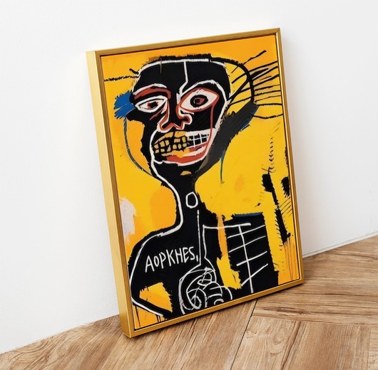 plakaty PLAKAT Basquiat graffiti poster sztuka uliczna 80