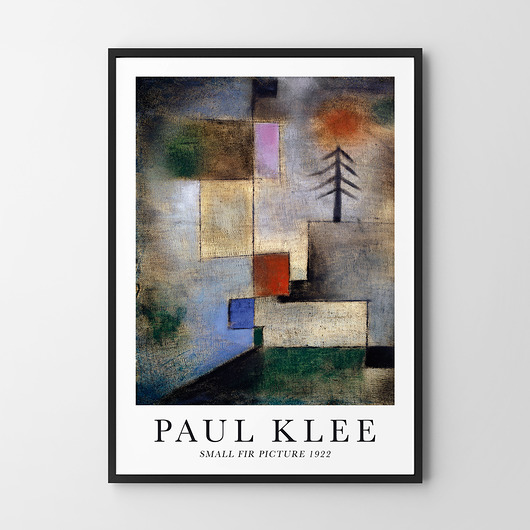 plakaty Plakat Paul Klee Small Fir Picture