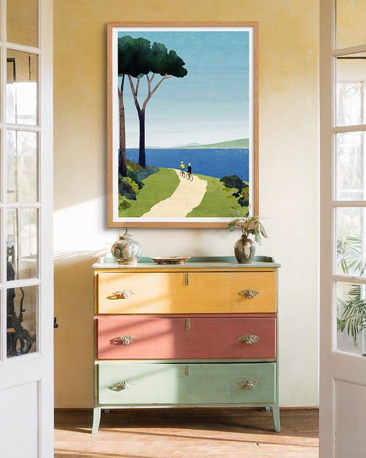 plakaty Plakat Przejażdżka rowerowa