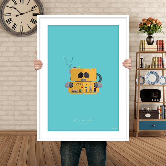 plakaty South Park - AWESOM-O - plakat 50x70 cm
