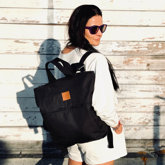 plecaki Plecak/torba z codury "Mili Urban Jungle"  - czarny