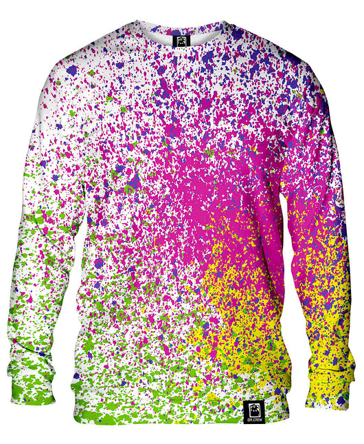 bluza bez kaptura damska Bluza Bez Kaptura Damska DR.CROW Splatter