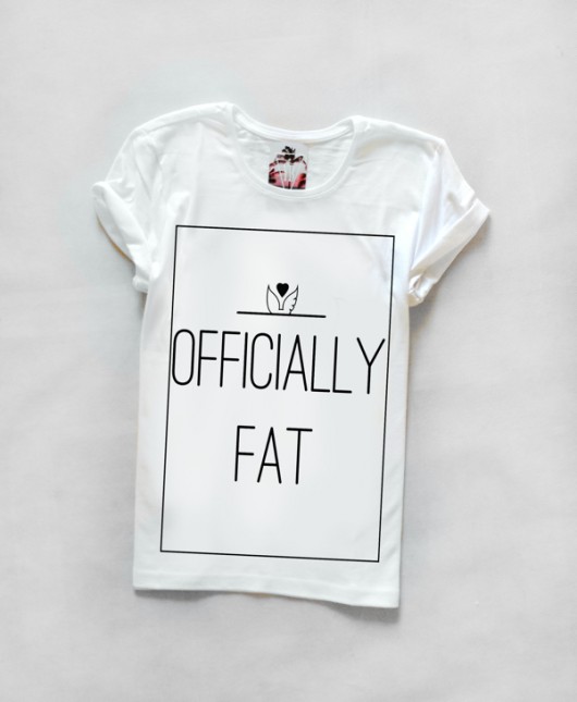 Tshirt - OFFICIALLY FAT od Yeah Bunny S deleted_12136308